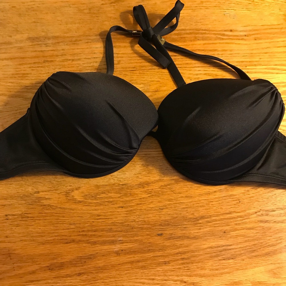 Black Victoria’s Secret Bikini Swim Top 36DD